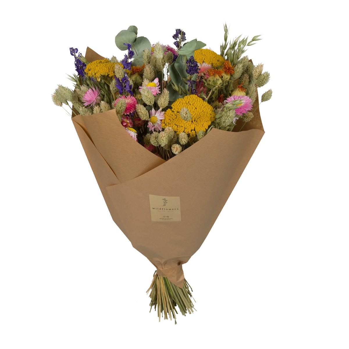 Getrocknete Blumen – Klassisches Bouquet – Multi – 60 cm