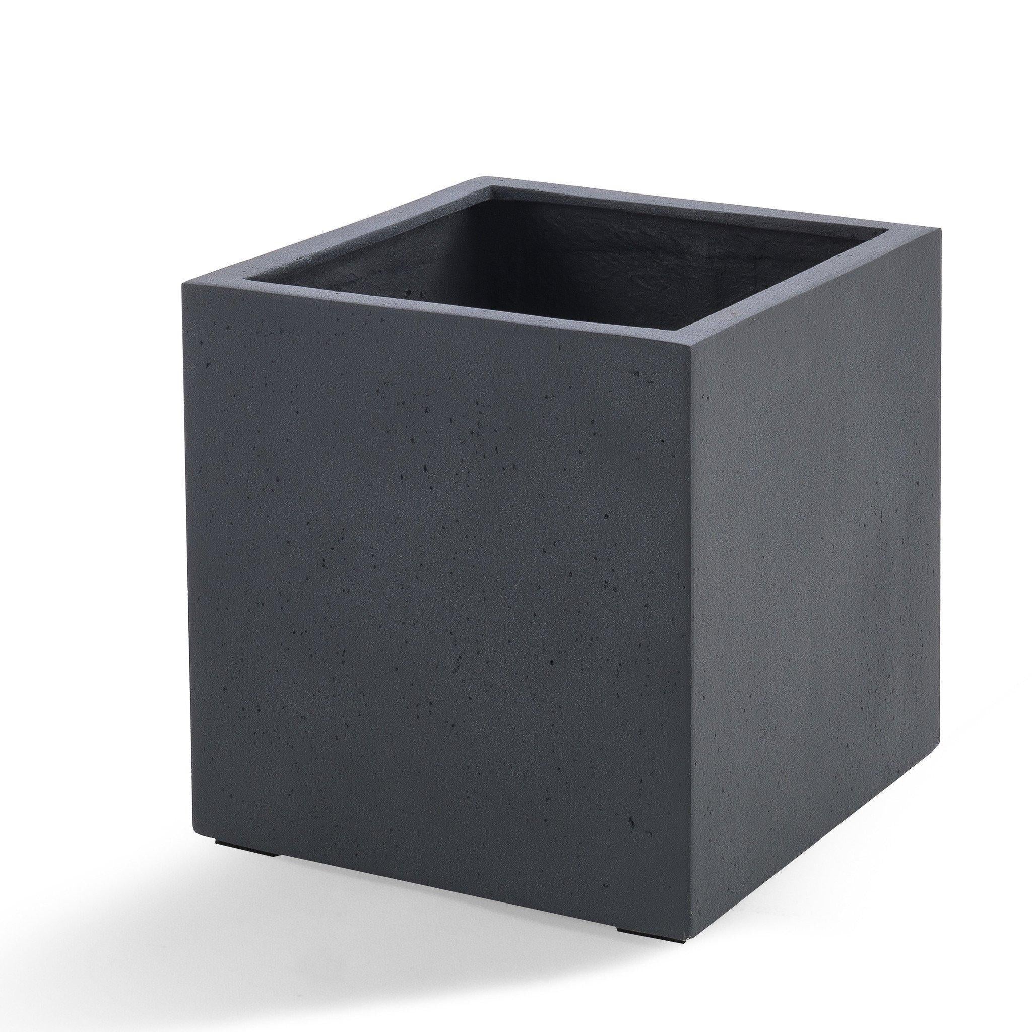 Topf Grigio Cube Anthrazit - D60 x H60