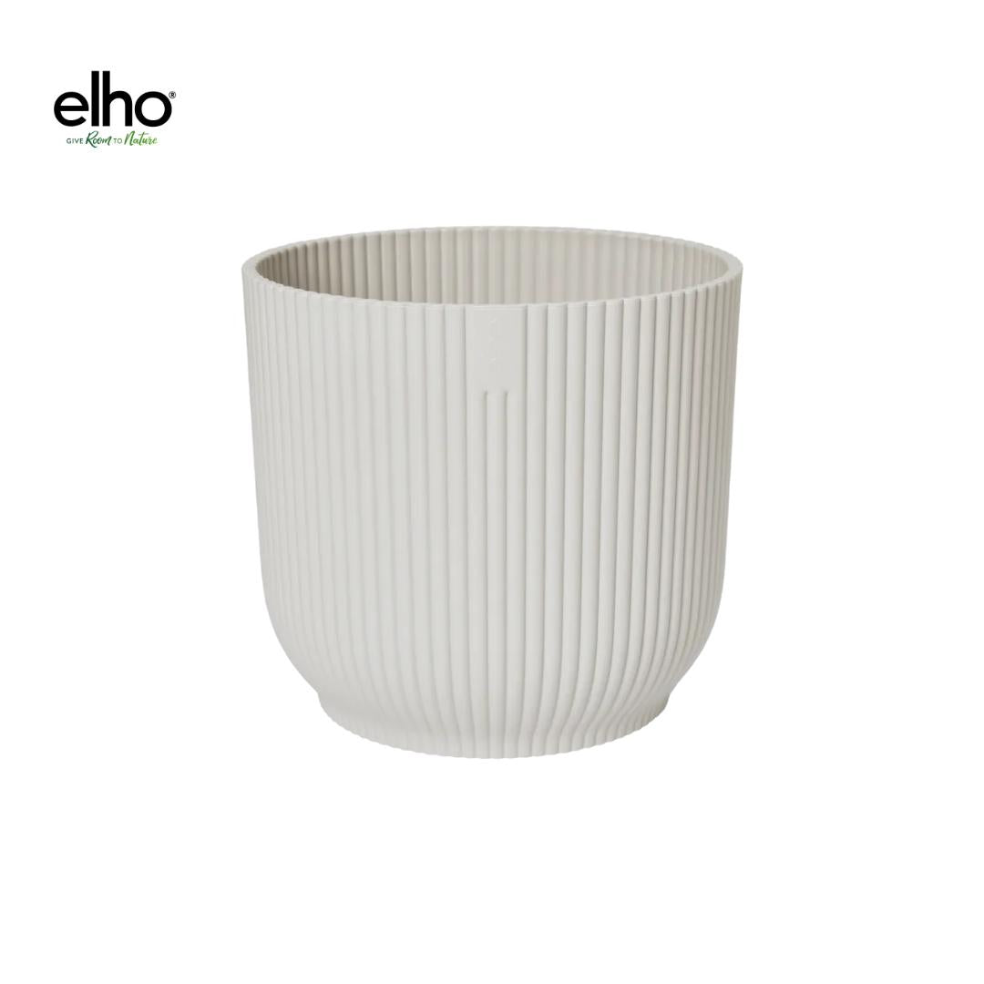 Pot elho Vibes Fold Round weiß - D22 x H20