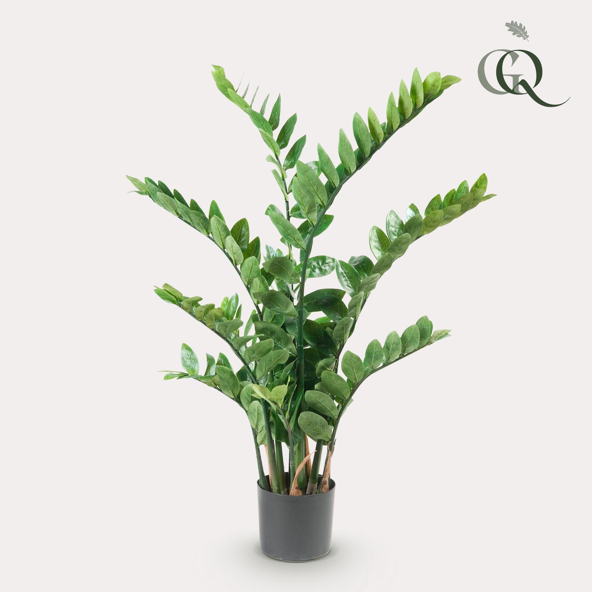 Kunstwerk - Zamioculcas - Zimmerpalme - 110 cm - Glücksfeder