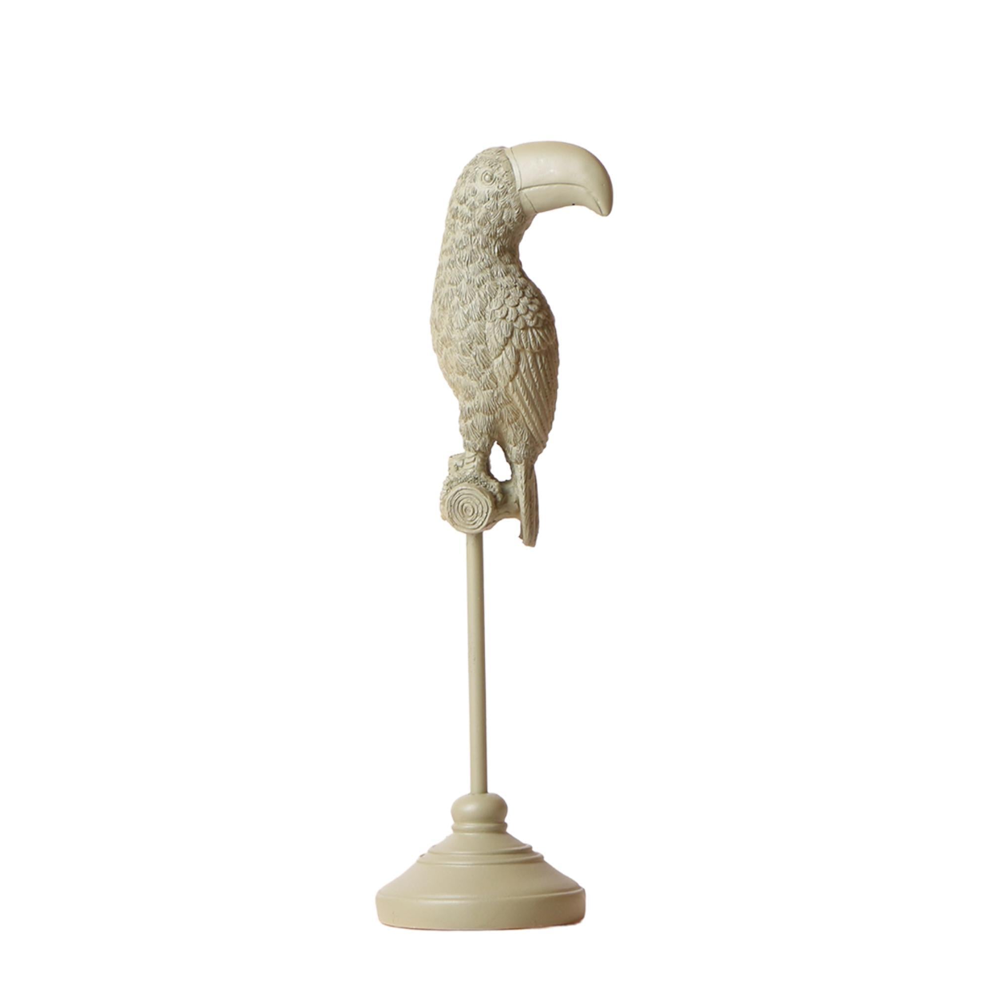 Kolibri-Startseite | Ornament - Deko-Skulptur Tukan - Grün