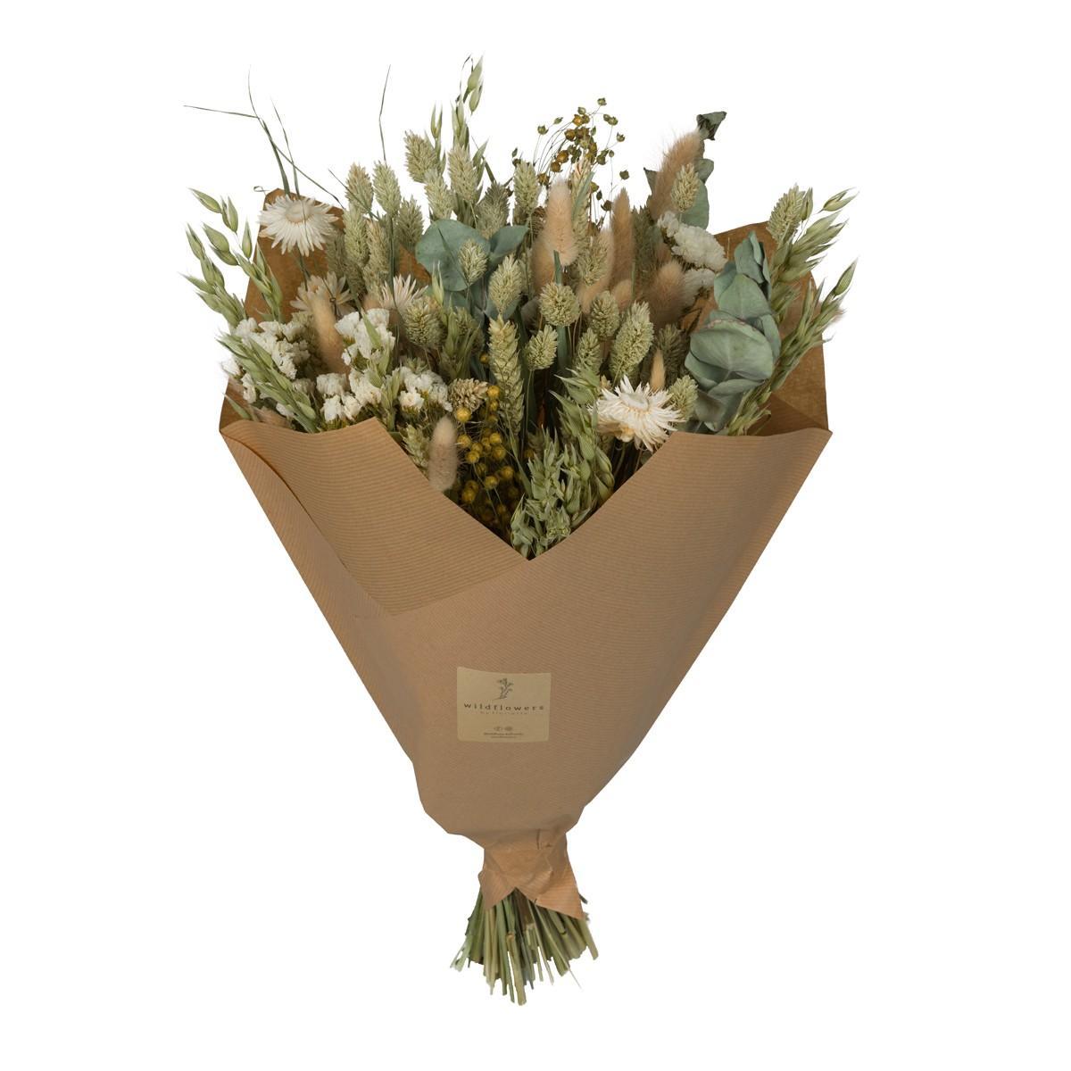 Getrocknete Blumen – Klassisches Bouquet – Natur – 60 cm